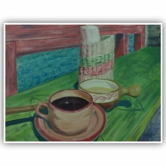 Café boliviano - Ricardo do Rosário Artes e Pinturas