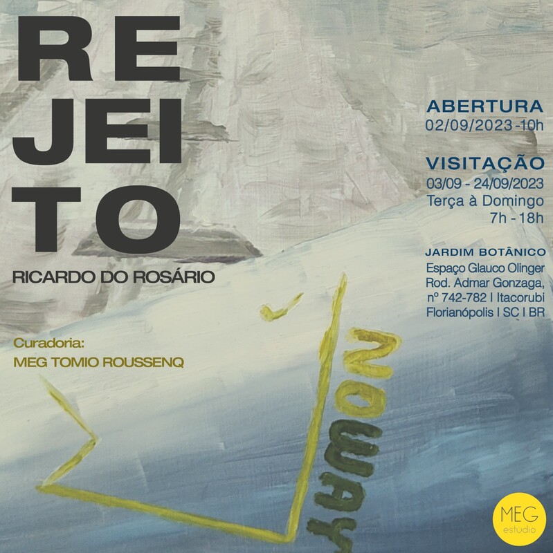 Exposição individual Rejeito em Florianópolis