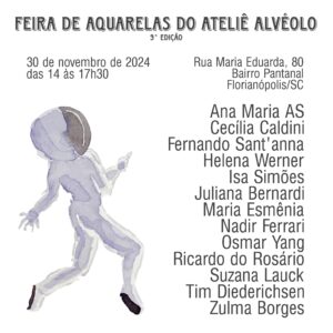 Feira de Aquarelas do Ateliê Alvéolo