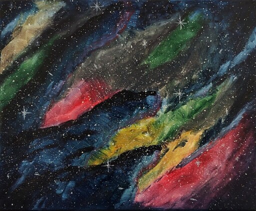 Uma Poluição Espacial Talvez. Artista Visual Ricardo do Rosário