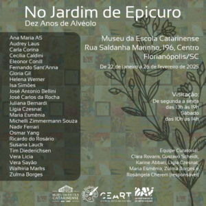 Exposição coletiva No Jardim de Epicuro