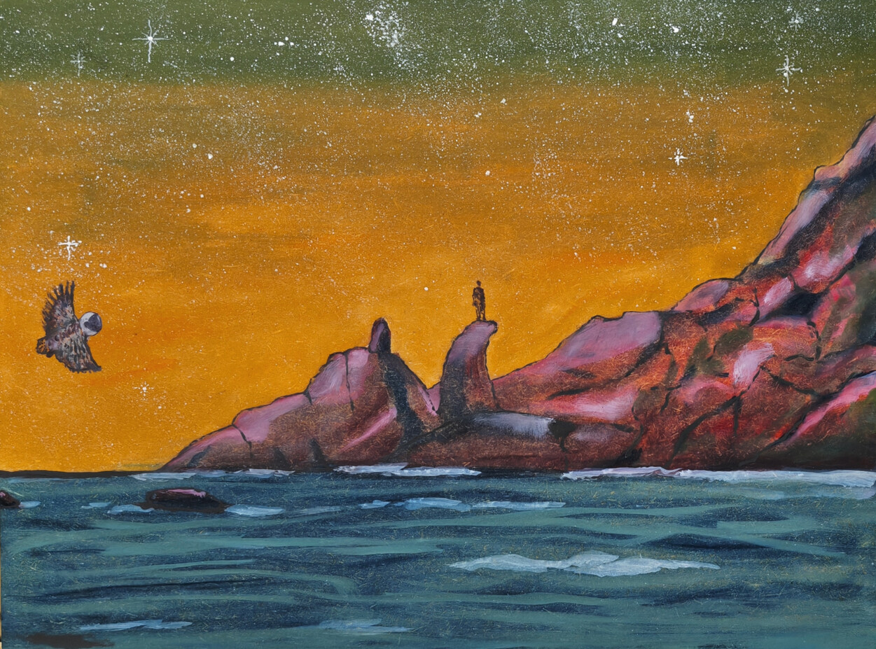 Avistamento - Óleo sobre Tela - Ricardo do Rosário